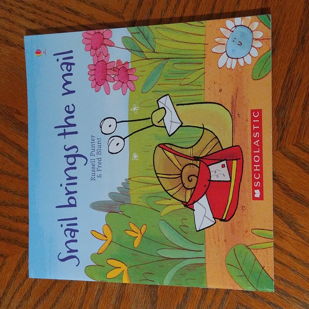 🌟$5 SALE🌟 Snail Brings The Mail Children's Book